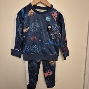 Galaxy Bonds High-shine Trackie Set
